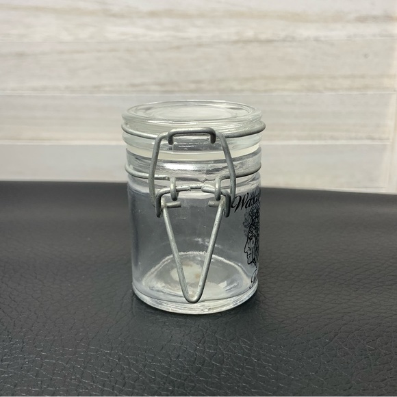 Mini Jar Glass Bottle Decor Waxahachie Texas State Collectible - Picture 3 of 7